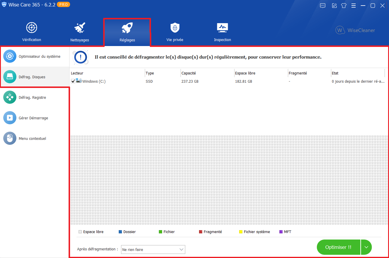 WiseCare365-Reglages-Defrag.Disques